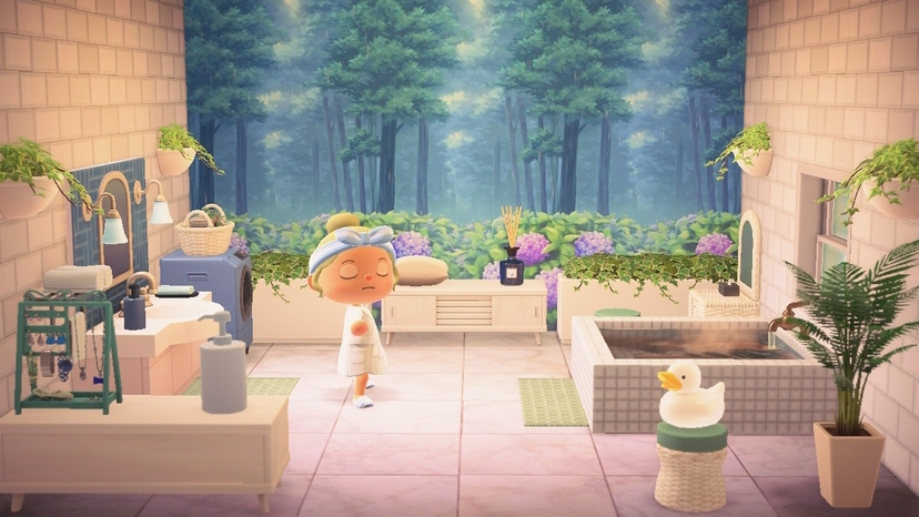 Animal Crossing Spa Bath Collection