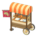 Animal Crossing fortune-cookie cart