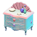 Animal Crossing mermaid dresser