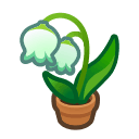 Animal Crossing lily-of-the-valley plant