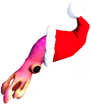 Animal Crossing Festive Squid