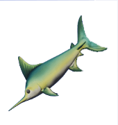 Animal Crossing Swordfish