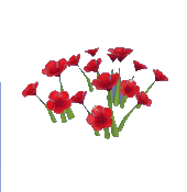 Animal Crossing Red Nasturtium