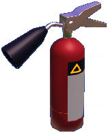 Animal Crossing Fire extinguisher