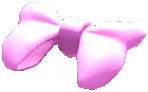 Animal Crossing Pink Bow