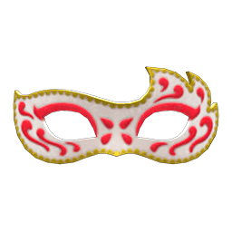 Animal Crossing elegant masquerade mask