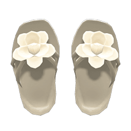 Animal Crossing flower sandals