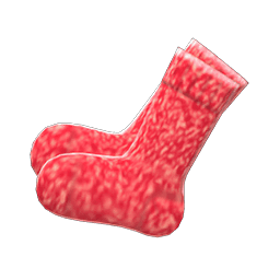 Animal Crossing mixed-tweed socks
