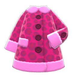 Animal Crossing animal-print coat