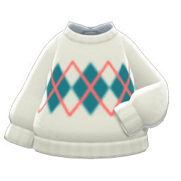 Animal Crossing argyle sweater