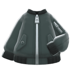 Animal Crossing bomber-style jacket