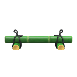 Animal Crossing bamboo stopblock DIY