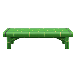 Animal Crossing bamboo bench DIY