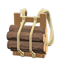 Animal Crossing log pack