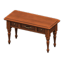 Animal Crossing antique console table