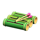 Animal Crossing bamboo drum
