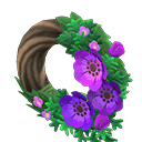Animal Crossing chic windflower wreath