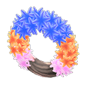 Animal Crossing cool hyacinth wreath