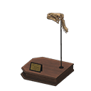 Animal Crossing iguanodon skull