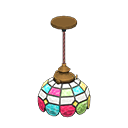 Animal Crossing stained-glass light
