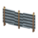 Animal Crossing corrugated iron fence