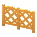 Animal Crossing lattice fence