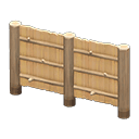 Animal Crossing bamboo-slats fence