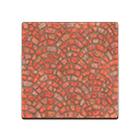Animal Crossing arched-brick flooring