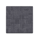 Animal Crossing black-brick flooring