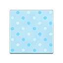Animal Crossing blue dot flooring