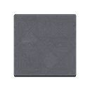 Animal Crossing black iron-parquet flooring