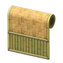 Animal Crossing bamboo wall