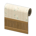Animal Crossing beige blossoming wall