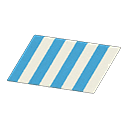Animal Crossing blue stripes rug