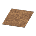 Animal Crossing brown shaggy rug