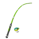 Animal Crossing fish fishing rod