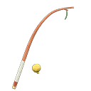 Animal Crossing flimsy fishing rod
