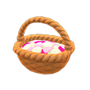 Animal Crossing flower-petal basket
