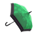 Animal Crossing green chic umbrella