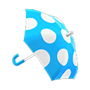 Animal Crossing blue dot parasol