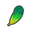 Animal Crossing green feather