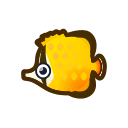 Animal Crossing butterfly fish