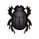 Animal Crossing dung beetle