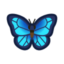 Animal Crossing emperor butterfly