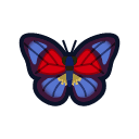 Animal Crossing agrias butterfly