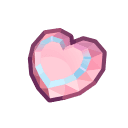Animal Crossing heart crystal