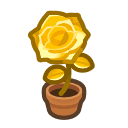 Animal Crossing gold-rose plant