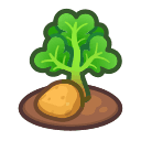 Animal Crossing ripe potato plant