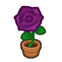 Animal Crossing purple-rose plant