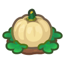 Animal Crossing ripe white-pumpkin plant